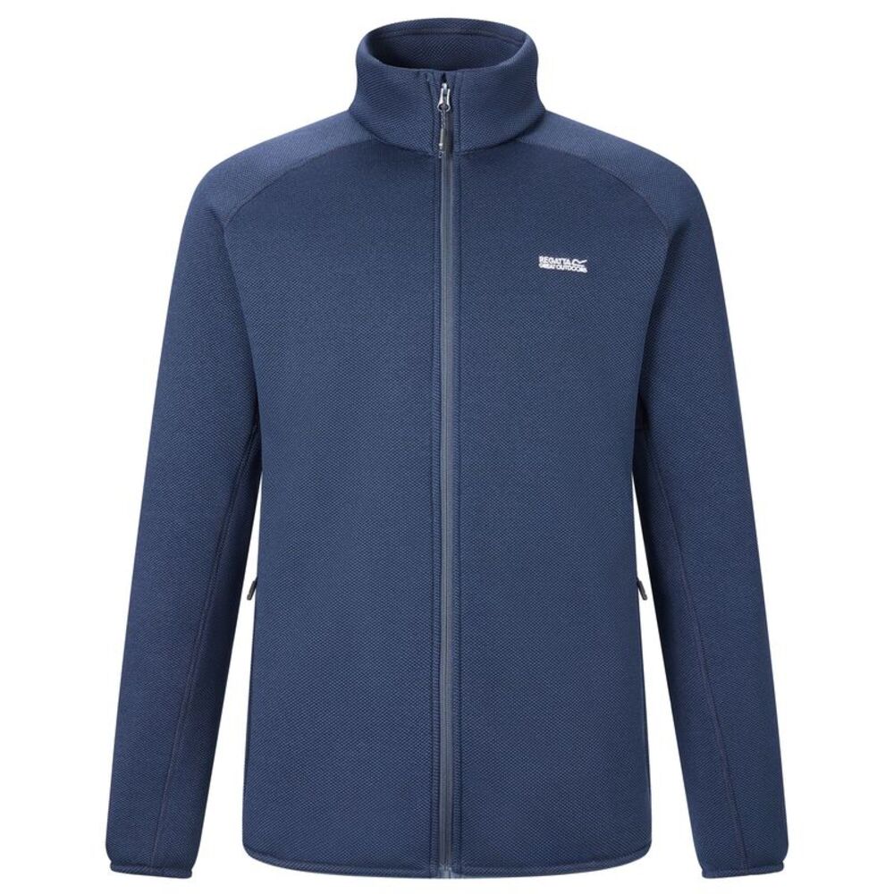 Regatta Mens Rike Full Zip Fleece Jacket / Navy